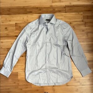 Men's Light Gray Dress Shirt
